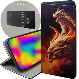 etui-z-klapka-do-samsung-galaxy-a40-wzory-smoki-dragon-taniec-smokow-case
