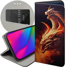 etui-z-klapka-do-realme-8-5g-wzory-smoki-dragon-taniec-smokow-futeral-case