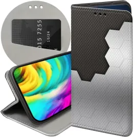 etui-z-klapka-do-redmi-note-10-10-pro-max-wzory-szare-metallic-grey-case