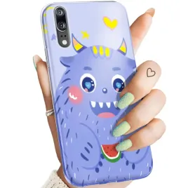 etui-do-huawei-p20-pro-wzory-potwory-potwor-monster-obudowa-pokrowiec-case