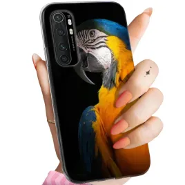 etui-do-xiaomi-mi-note-10-lite-wzory-papuga-papuzka-tukan-obudowa-pokrowiec