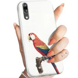 etui-do-huawei-p20-pro-wzory-ptaki-ptak-papuga-koliber-obudowa-pokrowiec
