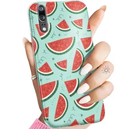 etui-do-huawei-p20-pro-wzory-owoce-arbuz-ananas-cytryny-obudowa-pokrowiec