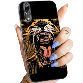 etui-do-huawei-p20-pro-wzory-lew-lwy-lwica-obudowa-pokrowiec-case