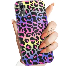 etui-do-huawei-p20-pro-wzory-kolorowe-barwy-tecza-obudowa-pokrowiec-case