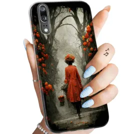 etui-do-huawei-p20-pro-wzory-jesien-liscie-autumn-obudowa-pokrowiec-case