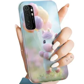 etui-do-xiaomi-mi-note-10-lite-wzory-jednorozec-bajki-ksiezniczki-obudowa