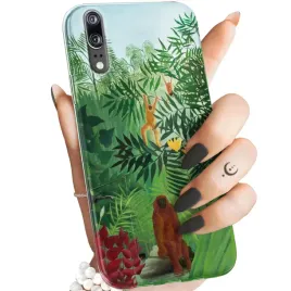 etui-do-huawei-p20-pro-wzory-henri-rousseau-pejzaz-malarz-obudowa-pokrowiec