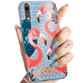 etui-do-huawei-p20-pro-wzory-flaming-flamingi-ptaki-obudowa-pokrowiec-case