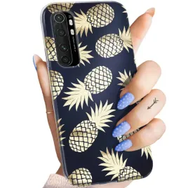 etui-do-xiaomi-mi-note-10-lite-wzory-ananas-owoce-egzotyczne-obudowa-case