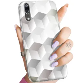 etui-do-huawei-p20-pro-wzory-3d-geometryczne-iluzja-obudowa-pokrowiec-case