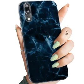 etui-do-huawei-p20-pro-wzory-granatowe-obudowa-pokrowiec-case