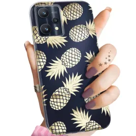 etui-do-realme-9-pro-wzory-ananas-owoce-egzotyczne-obudowa-pokrowiec-case