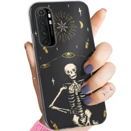 etui-do-xiaomi-mi-note-10-lite-wzory-czaszka-szkielety-memento-mori-gotyk
