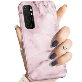 etui-do-xiaomi-mi-note-10-lite-wzory-rozowe-golden-rose-pudrowy-roz-obudowa
