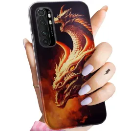 etui-do-xiaomi-mi-note-10-lite-wzory-smoki-dragon-taniec-smokow-obudowa