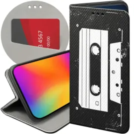 etui-z-klapka-do-xiaomi-redmi-note-8t-wzory-retro-old-school-muzyka-gry