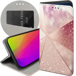 etui-z-klapka-do-xiaomi-redmi-note-8t-wzory-rozowe-zloto-roz-futeral-case