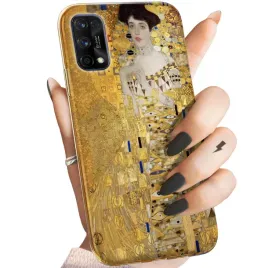 etui-do-realme-7-pro-wzory-klimt-gustav-pocalunek-obudowa-pokrowiec-case