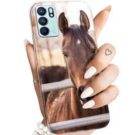 etui-do-oppo-reno-6-5g-wzory-konie-kuce-pegazy-obudowa-pokrowiec-case