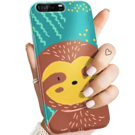 etui-do-huawei-p9-wzory-leniwiec-smieszne-wewnetrzne-zwierze-obudowa-case
