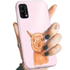 etui-do-realme-7-pro-wzory-lama-alpaka-andy-obudowa-pokrowiec-case