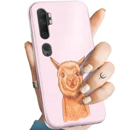 etui-do-xiaomi-mi-note-10-10-pro-wzory-lama-alpaka-andy-obudowa-pokrowiec