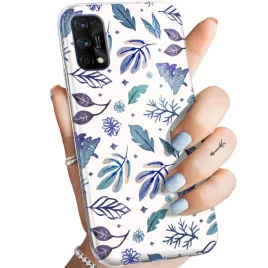 etui-do-realme-7-pro-wzory-zima-snieg-sniezynki-winter-obudowa-pokrowiec