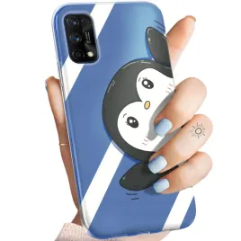 etui-do-realme-7-pro-wzory-pingwinek-pingwin-happy-feet-obudowa-pokrowiec