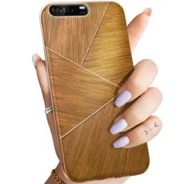 etui-do-huawei-p9-wzory-brazowe-drewniane-brown-obudowa-pokrowiec-case