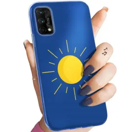 etui-do-realme-7-pro-wzory-slonce-planety-sun-obudowa-pokrowiec-case