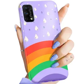 etui-do-realme-7-pro-wzory-tecza-rainbow-obudowa-pokrowiec-case