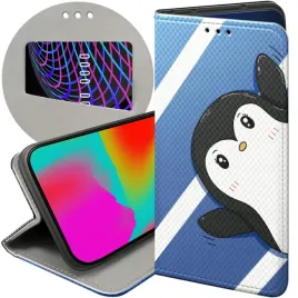 etui-z-klapka-do-motorola-moto-g71-5g-wzory-pingwinek-pingwin-happy-feet