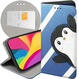 etui-z-klapka-do-xiaomi-redmi-note-8t-wzory-pingwinek-pingwin-happy-feet