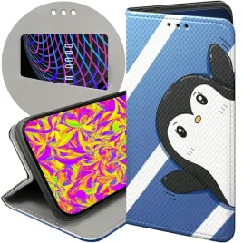 etui-z-klapka-do-samsung-galaxy-a71-wzory-pingwinek-pingwin-happy-feet-case
