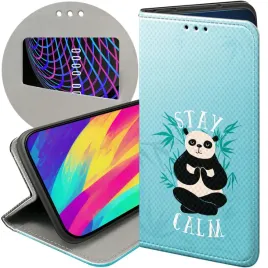 etui-z-klapka-do-samsung-galaxy-a70-wzory-panda-bambus-pandy-futeral-case