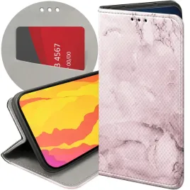 etui-z-klapka-do-huawei-p30-wzory-rozowe-golden-rose-pudrowy-roz-futeral