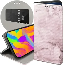 etui-z-klapka-do-xiaomi-redmi-note-8t-wzory-rozowe-golden-rose-pudrowy-roz