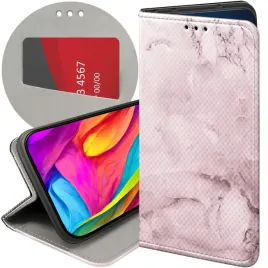 etui-z-klapka-do-xiaomi-redmi-note-7-wzory-rozowe-golden-rose-pudrowy-roz