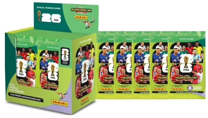 PANINI FIFA WORLD CUP 2026 ZESTAW 5 SASZETEK 40 KART SASZETKI KARTY