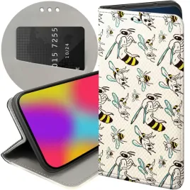 etui-z-klapka-do-redmi-note-12-5g-poco-x5-wzory-owady-motyle-pszczolki