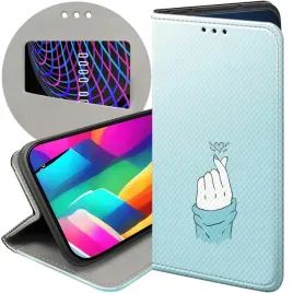 etui-z-klapka-do-xiaomi-redmi-note-8t-wzory-niebieskie-blue-blau-futeral
