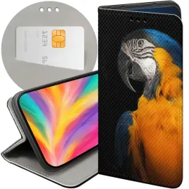 etui-z-klapka-do-samsung-galaxy-xcover-5-wzory-papuga-papuzka-tukan-futeral