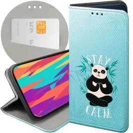 etui-z-klapka-do-realme-8-8-pro-wzory-panda-bambus-pandy-futeral-case