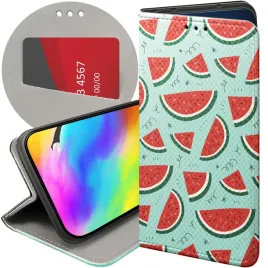 etui-z-klapka-do-xiaomi-13-pro-wzory-owoce-arbuz-ananas-cytryny-futeral