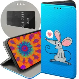 etui-z-klapka-do-xiaomi-redmi-note-7-wzory-myszka-mouse-mini-futeral-case
