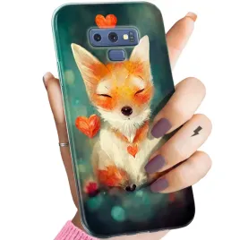 etui-do-samsung-galaxy-note-9-wzory-liski-lisy-fox-obudowa-pokrowiec-case