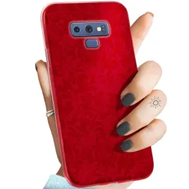 etui-do-samsung-galaxy-note-9-wzory-czerwone-serca-roze-obudowa-pokrowiec