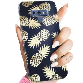 etui-do-samsung-galaxy-note-9-wzory-ananas-owoce-egzotyczne-obudowa-case
