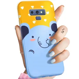 etui-do-samsung-galaxy-note-9-wzory-slon-slonie-sloniki-obudowa-pokrowiec